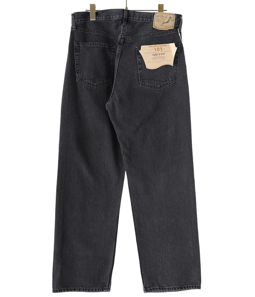 orslow 101 ブラック　サイズL(3) NEW Orslow 101 Dad's Fit Black Denim Jeans Wash L-XXL Japan